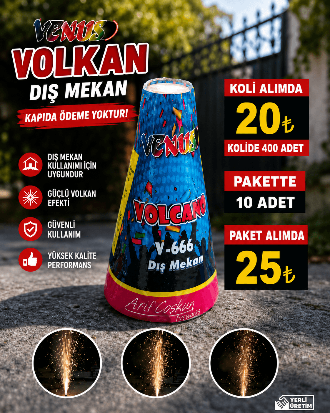 Kına Gecesi Dış Mekan Volkan ürün görseli